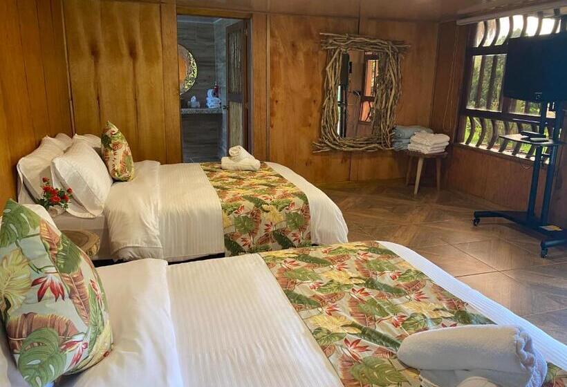 חדר סטנדרט לארבעה, Rancho Ecoturistico El Faro