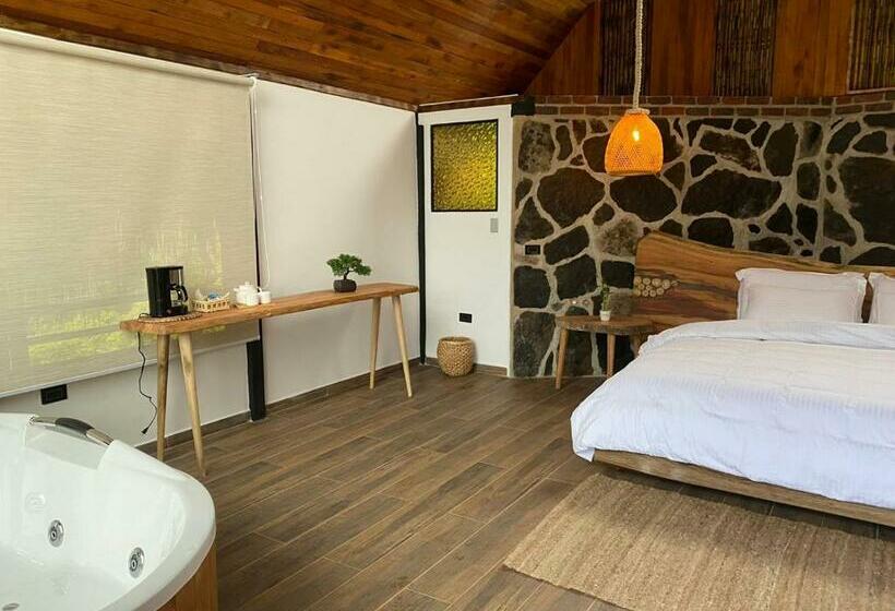 סוויטה עם מרפסת, Rancho Ecoturistico El Faro