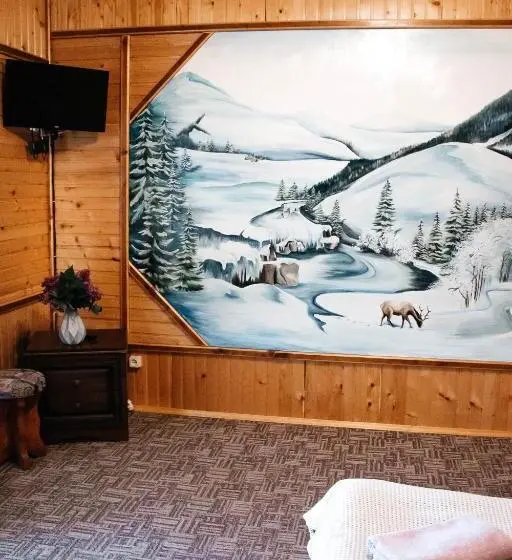 Standard-huone Vuoristonäkymä, котедж з неймовірними краєвидами, карпатський чан Dream, чан джакузі