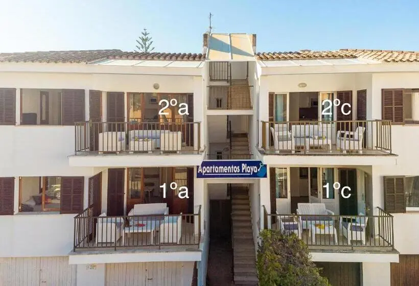 景色の見える一ベッドルームアパートメント, Apartments Playa