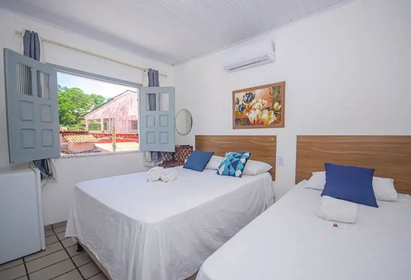 اتاق استاندارد سه نفره, Pousada Morro Tropical
