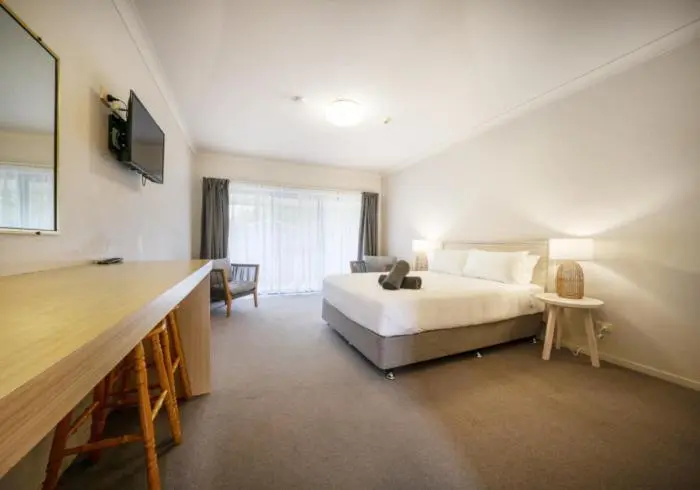 身障者適用クイーンサイズベッドルーム, Woolgoolga Coast Motel