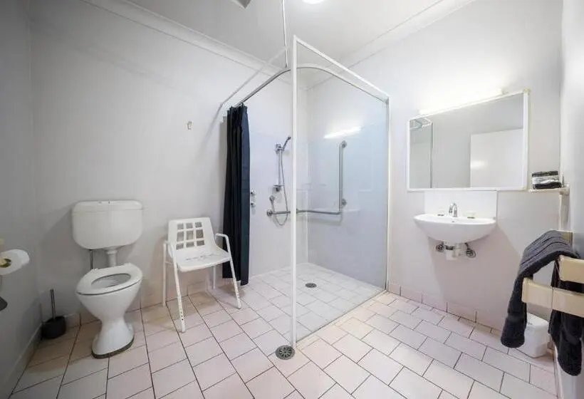 身障者適用クイーンサイズベッドルーム, Woolgoolga Coast Motel