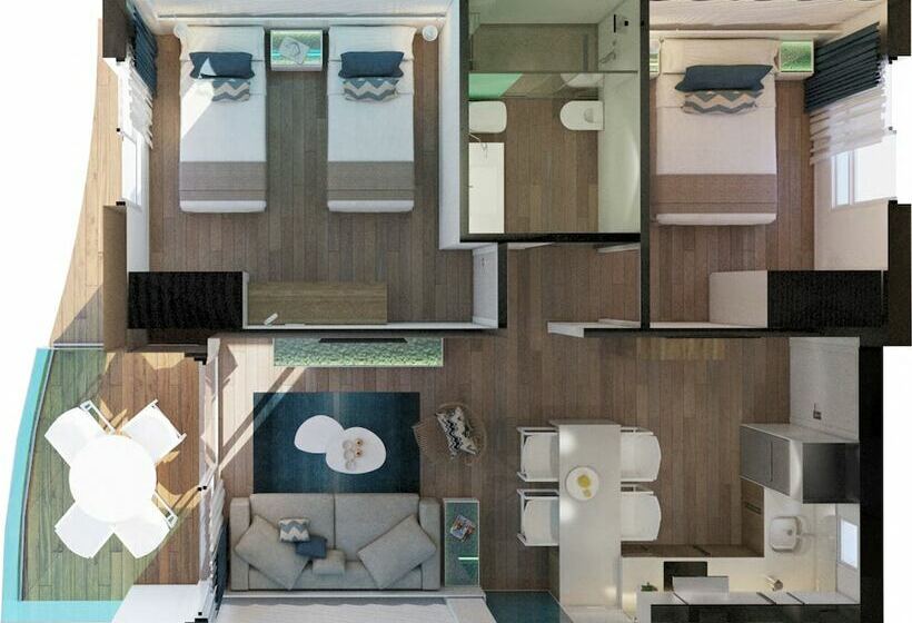 Апартаменты 2 Спальни, Alcossebre Sea Experience