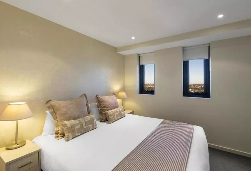 景色の見える一ベッドルームアパートメント, Istay Precinct Adelaide