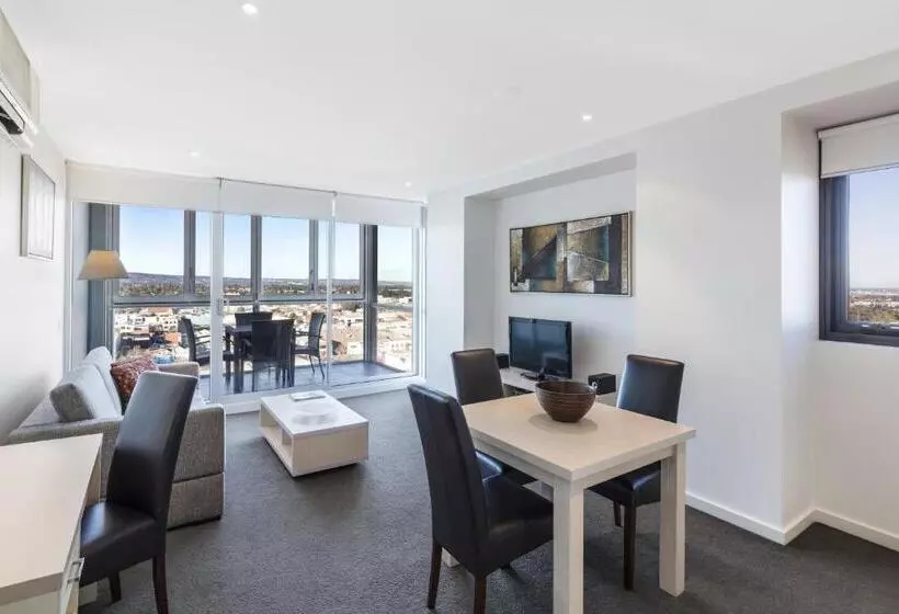景色の見える一ベッドルームアパートメント, Istay Precinct Adelaide