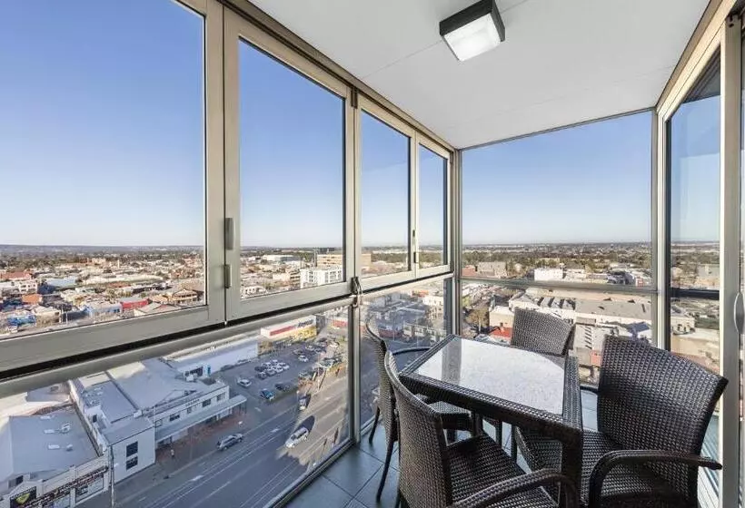 景色の見える一ベッドルームアパートメント, Istay Precinct Adelaide