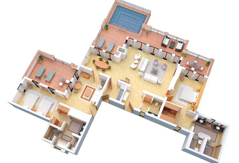 ビラホテル１ベッドルーム, Terre Blanche Hotel Spa Golf Resort