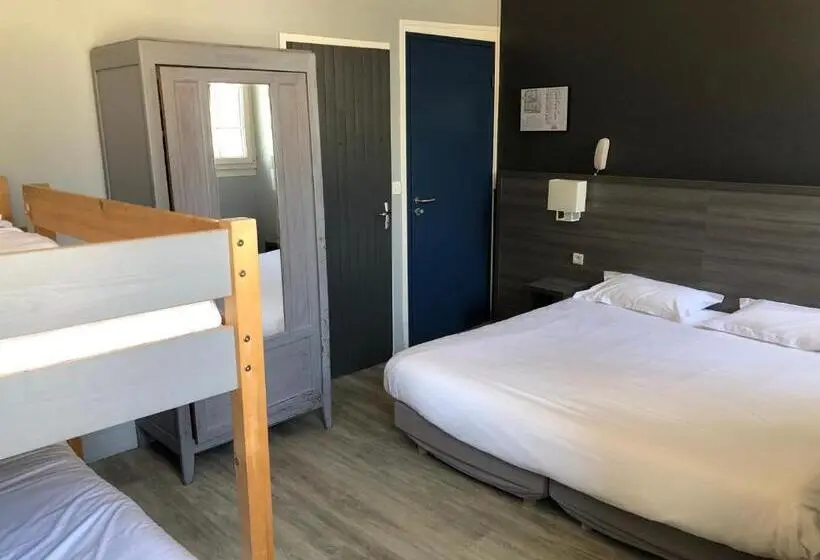 スタンダード4人部屋, Hôtel De La Poste Piriac Sur Mer