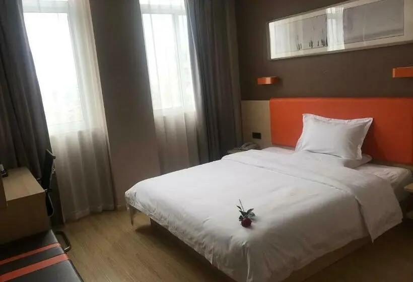 キングサイズベッドのスタンダードルーム, 7days Premium Huai An Hexia Ancient Town Zhou Enlai Former Residence Branch