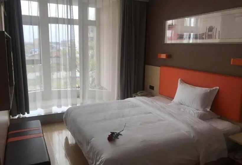 キングサイズベッドのスタンダードルーム, 7days Premium Huai An Hexia Ancient Town Zhou Enlai Former Residence Branch