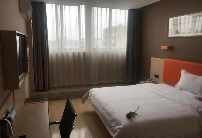 キングサイズベッドのスタンダードルーム, 7days Premium Huai An Hexia Ancient Town Zhou Enlai Former Residence Branch