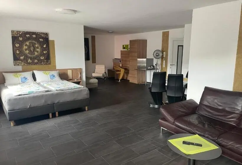２ベッドスイートルーム, Landhotel Müller Im Donautal