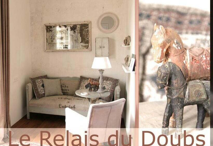 Номер Стандарт Вид на Сад, Le Relais Du Doubs En Bourgogne