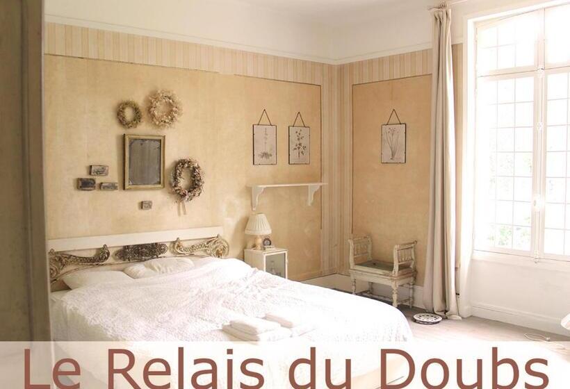 Номер Стандарт Вид на Сад, Le Relais Du Doubs En Bourgogne