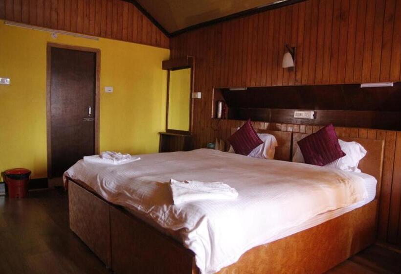 带花园景观和一个卧室的别墅, Vamoose Mandarin Village Resort