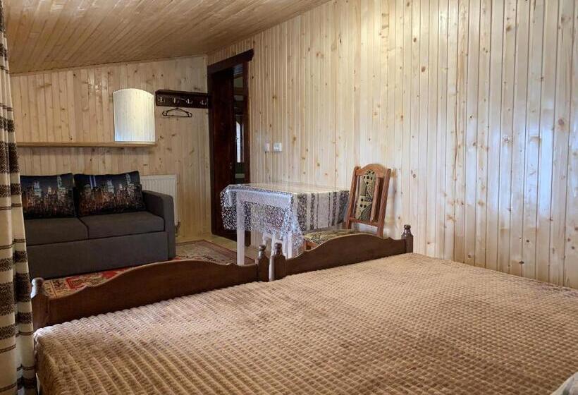 家庭房带园景, подина