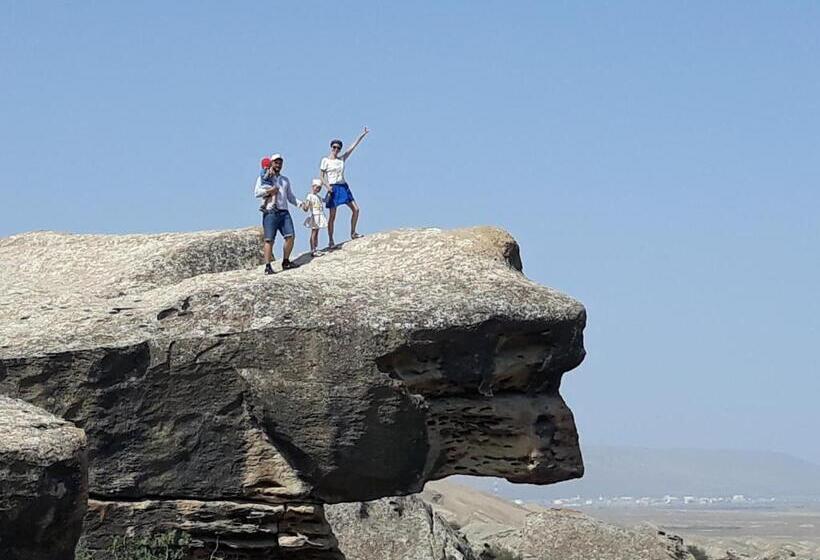 חדר דלוקס צדדי נוף לים, Baku Black Mountain Guest House