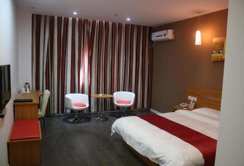 Номер бизнес-класса, Thank Inn Chain Hotel Jiangsu Lianyungang Donghai North Niushan Road