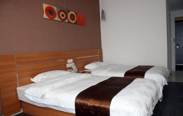 Номер Стандарт, Thank Inn Chain Hotel Jiangsu Lianyungang Donghai North Niushan Road