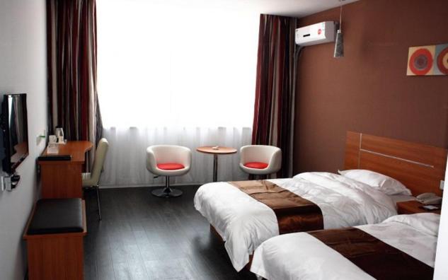 Номер Стандарт, Thank Inn Chain Hotel Jiangsu Lianyungang Donghai North Niushan Road