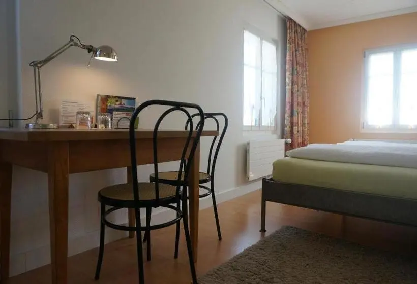 バス共有のスタンダードルーム, B&b Gästehaus Rössli Schwellbrunn