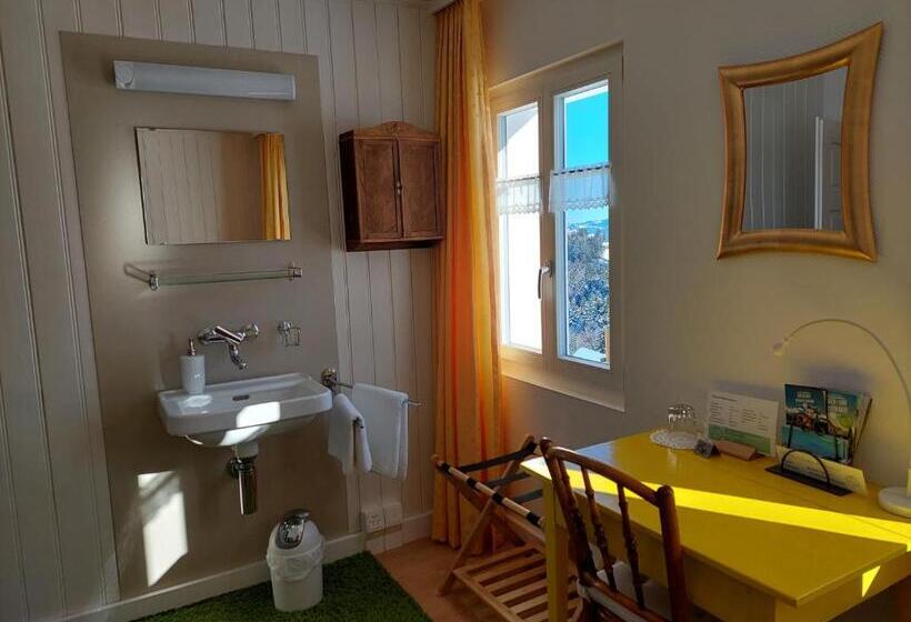 스탠다드 싱글 룸 공동욕실, B&b Gästehaus Rössli Schwellbrunn