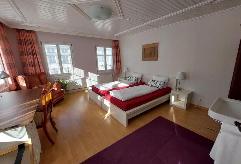 اتاق استاندارد با سرویس بهداشتی مشترک, B&b Gästehaus Rössli Schwellbrunn