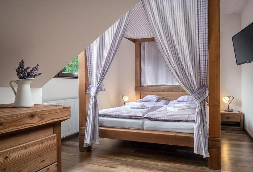 غرفة ديلوكس مزودة بتراس, Wellness Hotel Ondrášův Dvůr