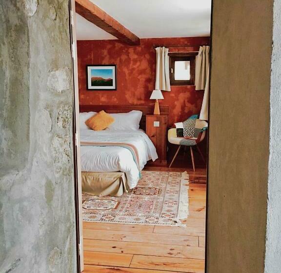 חדר דלוקס עם מרפסת טרסה, Chambre D'hôtes La Grange Des Ecrins