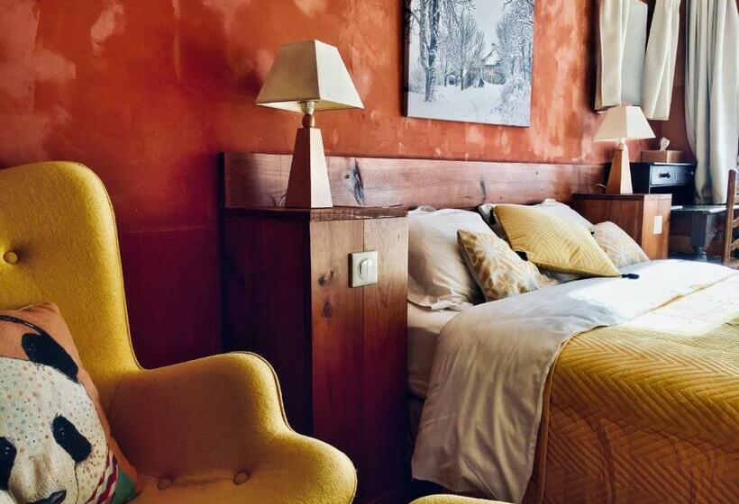 חדר דלוקס עם מרפסת טרסה, Chambre D'hôtes La Grange Des Ecrins