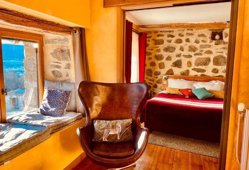 סוויטה נוף לבריכה, Chambre D'hôtes La Grange Des Ecrins