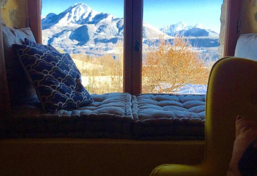 סוויטה נוף לבריכה, Chambre D'hôtes La Grange Des Ecrins