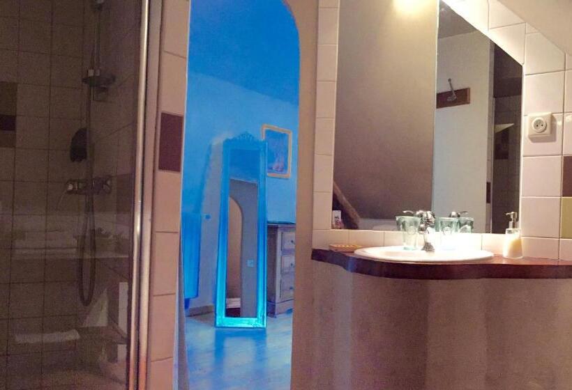 חדר דלוקס עם נוף להרים, Chambre D'hôtes La Grange Des Ecrins