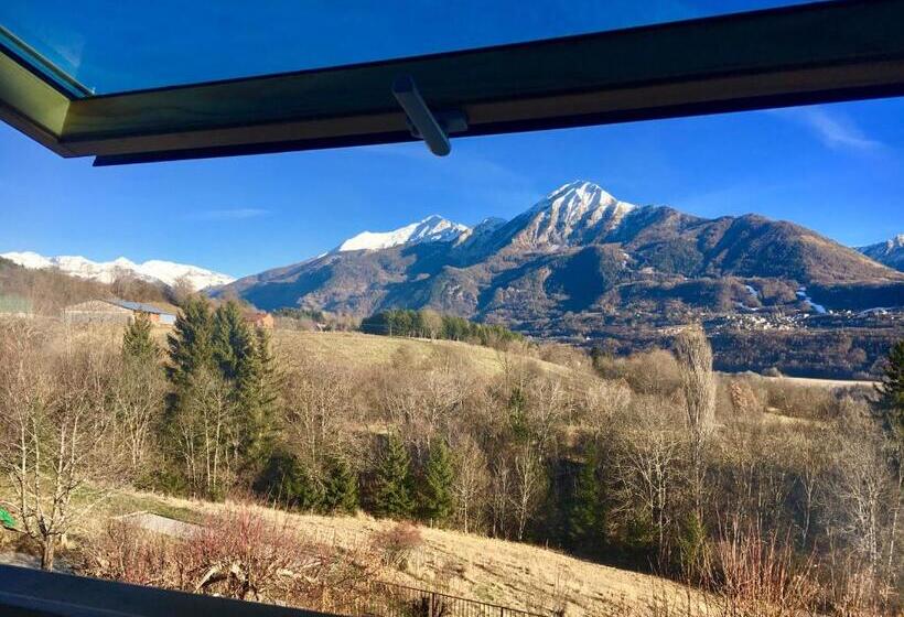 חדר סטנדרט עם נוף, Chambre D'hôtes La Grange Des Ecrins