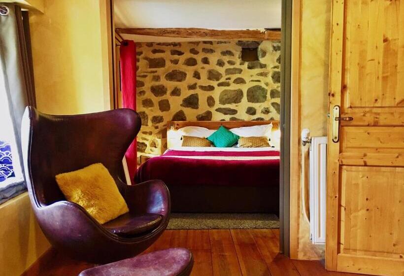 סוויטה נוף לבריכה, Chambre D'hôtes La Grange Des Ecrins