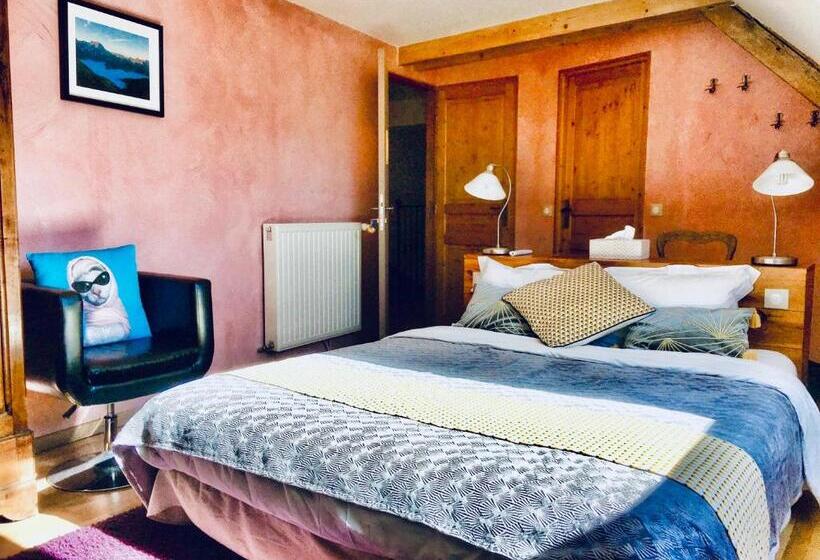 חדר סטנדרט עם נוף, Chambre D'hôtes La Grange Des Ecrins