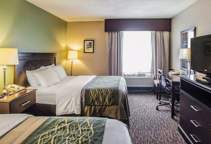 ２ダブルベッドのスタンダードルーム, Quality Inn Belton  Kansas City South