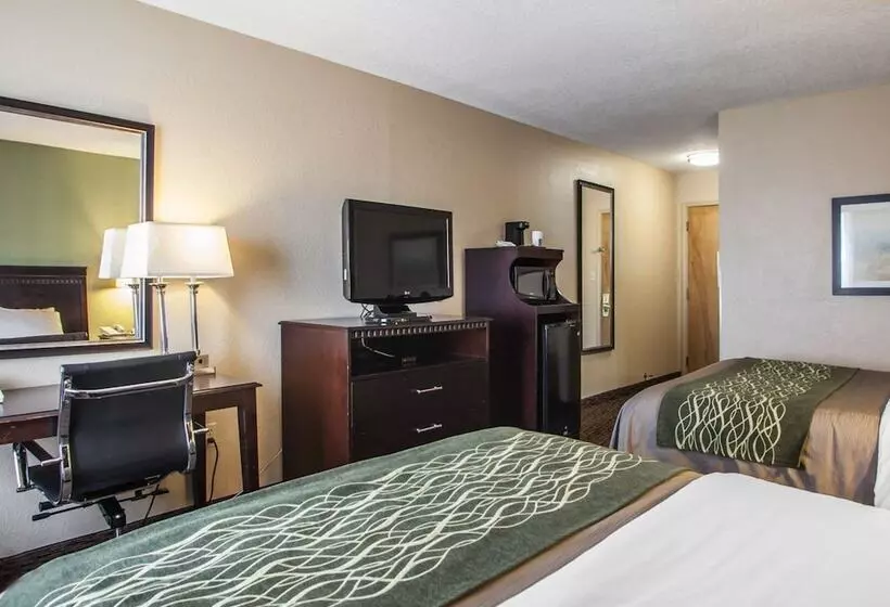２ダブルベッドのスタンダードルーム, Quality Inn Belton  Kansas City South