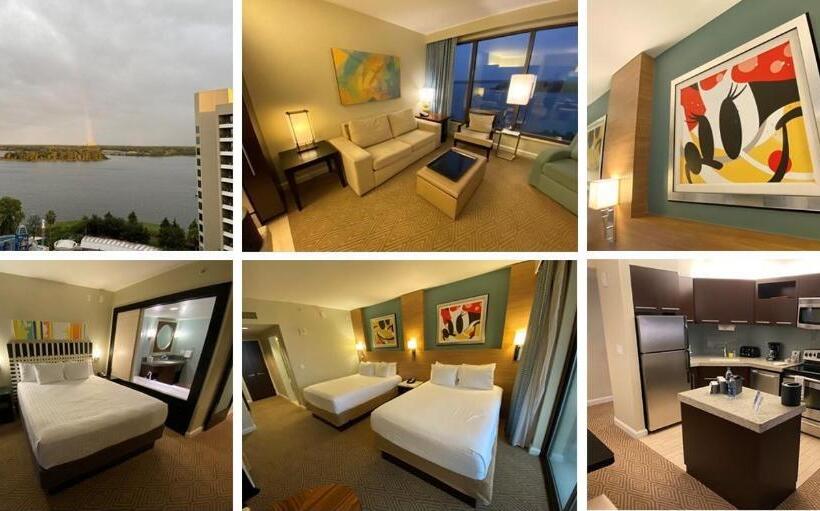 Апартаменты 2 Спальни, Bay Lake Tower at Disney's Contemporary Resort