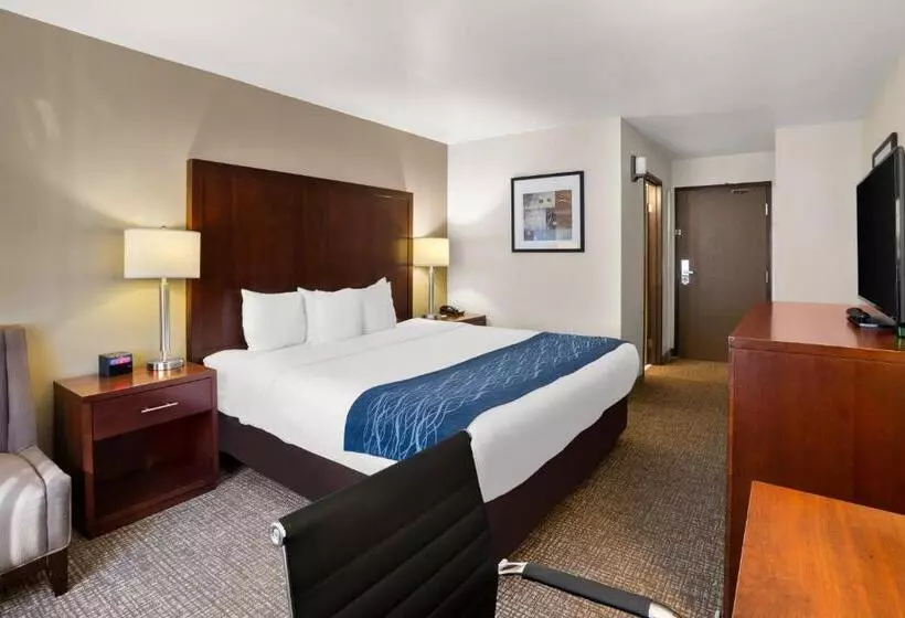 キングサイズベッドのスタンダードルーム, Comfort Inn Lacey Olympia