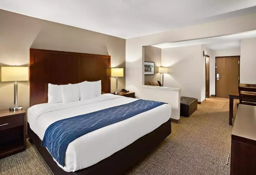 キングサイズベッドのスイートルーム, Comfort Inn Lacey Olympia