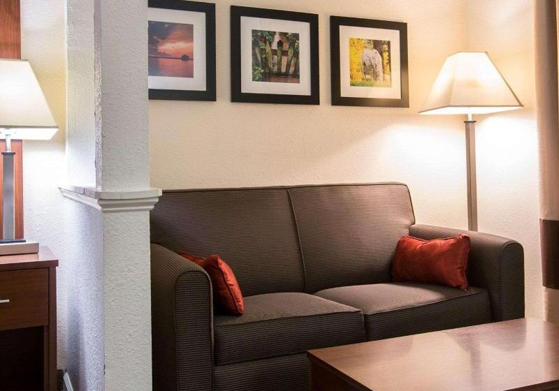 جناح سرير كينج, Comfort Suites Cummingatlanta Near Northside Hospital Forsyth