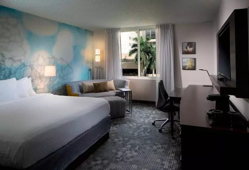 اتاق استاندارد با تخت دوبل, Courtyard Miami Dadeland