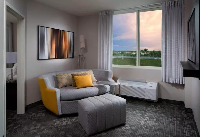 اتاق استاندارد با 2 تخت دوبل, Courtyard Miami Dadeland
