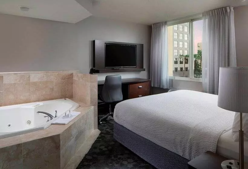اتاق استاندارد با تخت دوبل, Courtyard Miami Dadeland