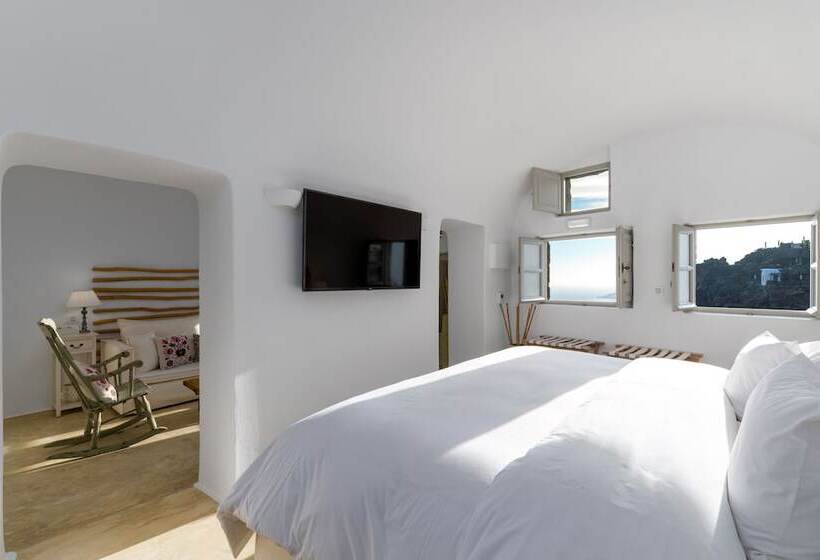바다 전망 스위트, Iconic Santorini, A Boutique Cave Hotel By Sandglass