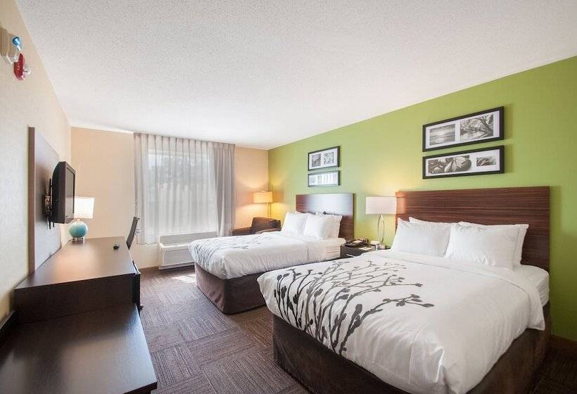 غرفه قياسيه سريرين مزدوجين, Sleep Inn & Suites