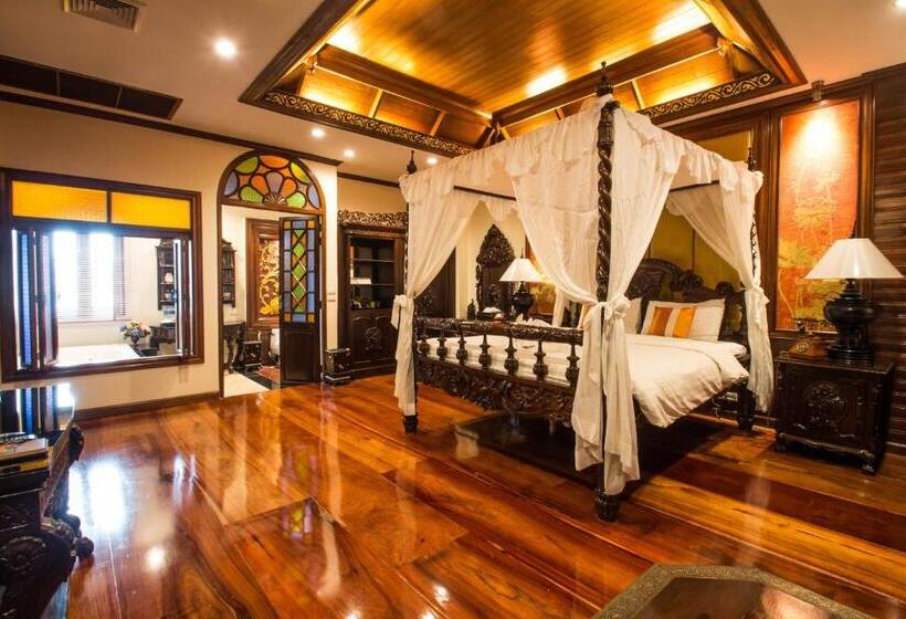 Люкс Deluxe Кровать Кинг, Villa Sirilanna