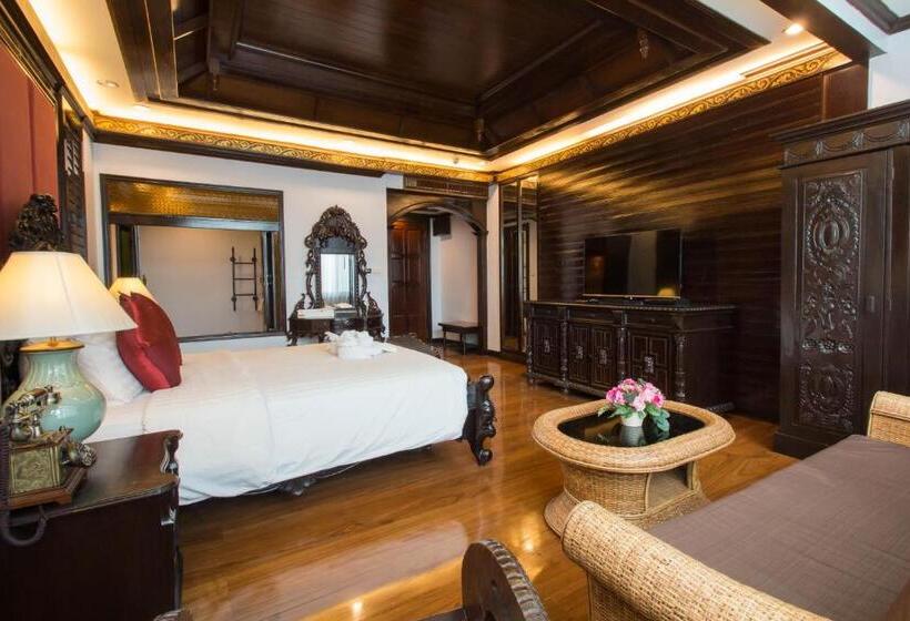 Люкс Deluxe Кровать Кинг, Villa Sirilanna